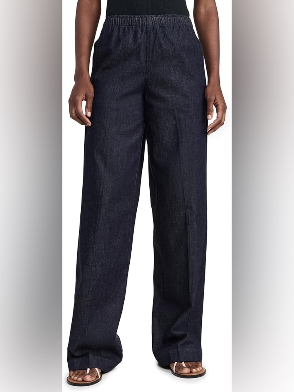 Vince Low Rise Pull On Wide Leg Twill Pants Size XXS BNWT